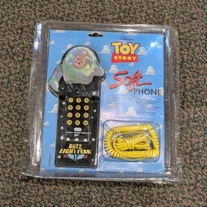 Disney Buzz Lightyear Soft Phone — Black & Yellow